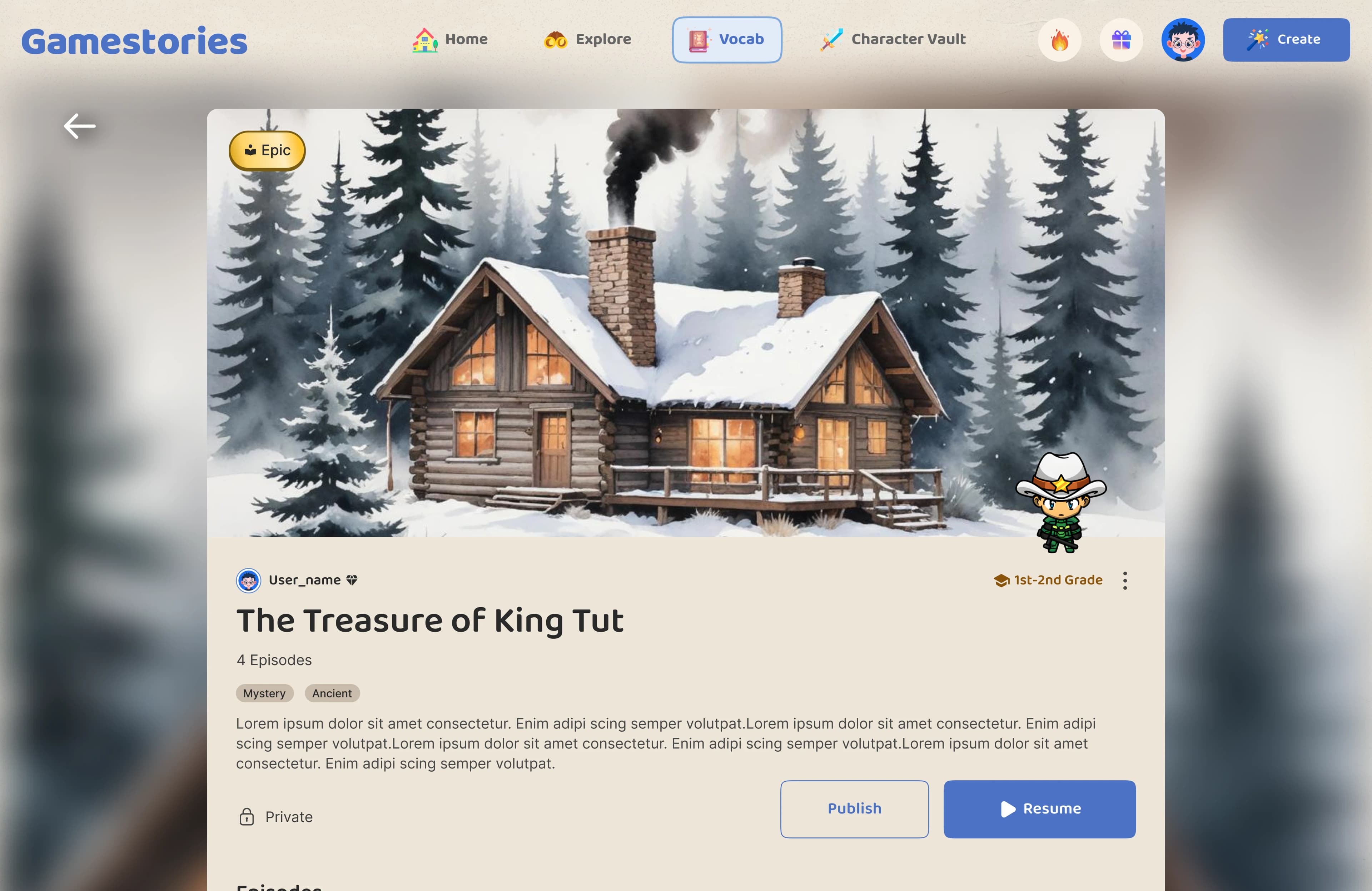 AI-Powered Storytelling and Game Experiences showcase 3