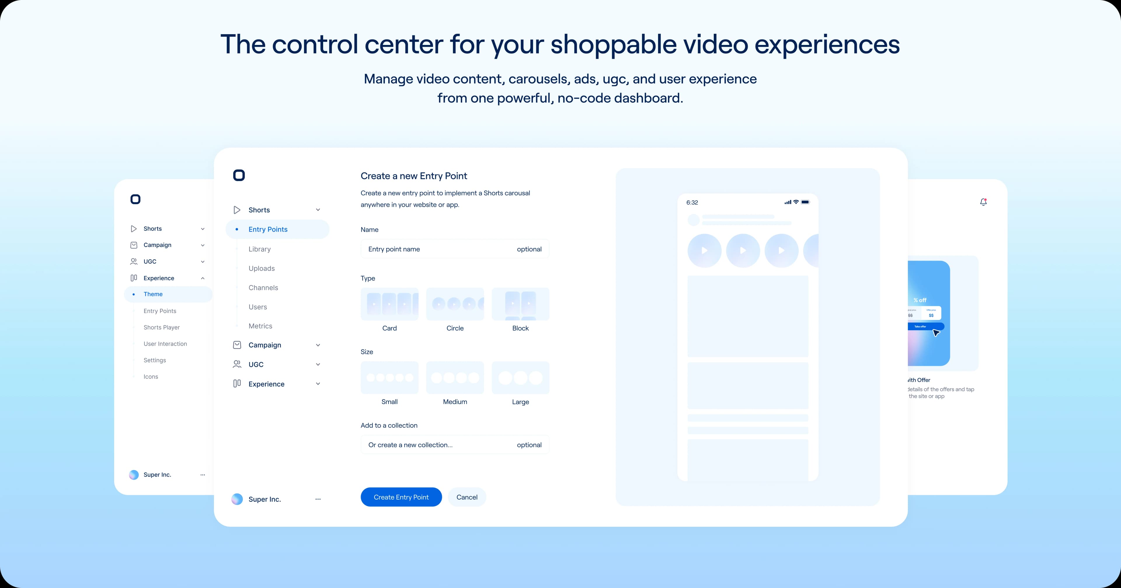 Design & Frontend Approach showcase 7